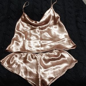 Victorias Secret satin 2 pc